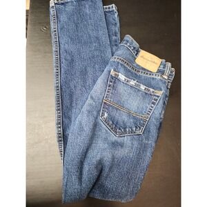 Abercrombie & Fitch Classic Straight Jeans Girl 16 Slim Blue Denim